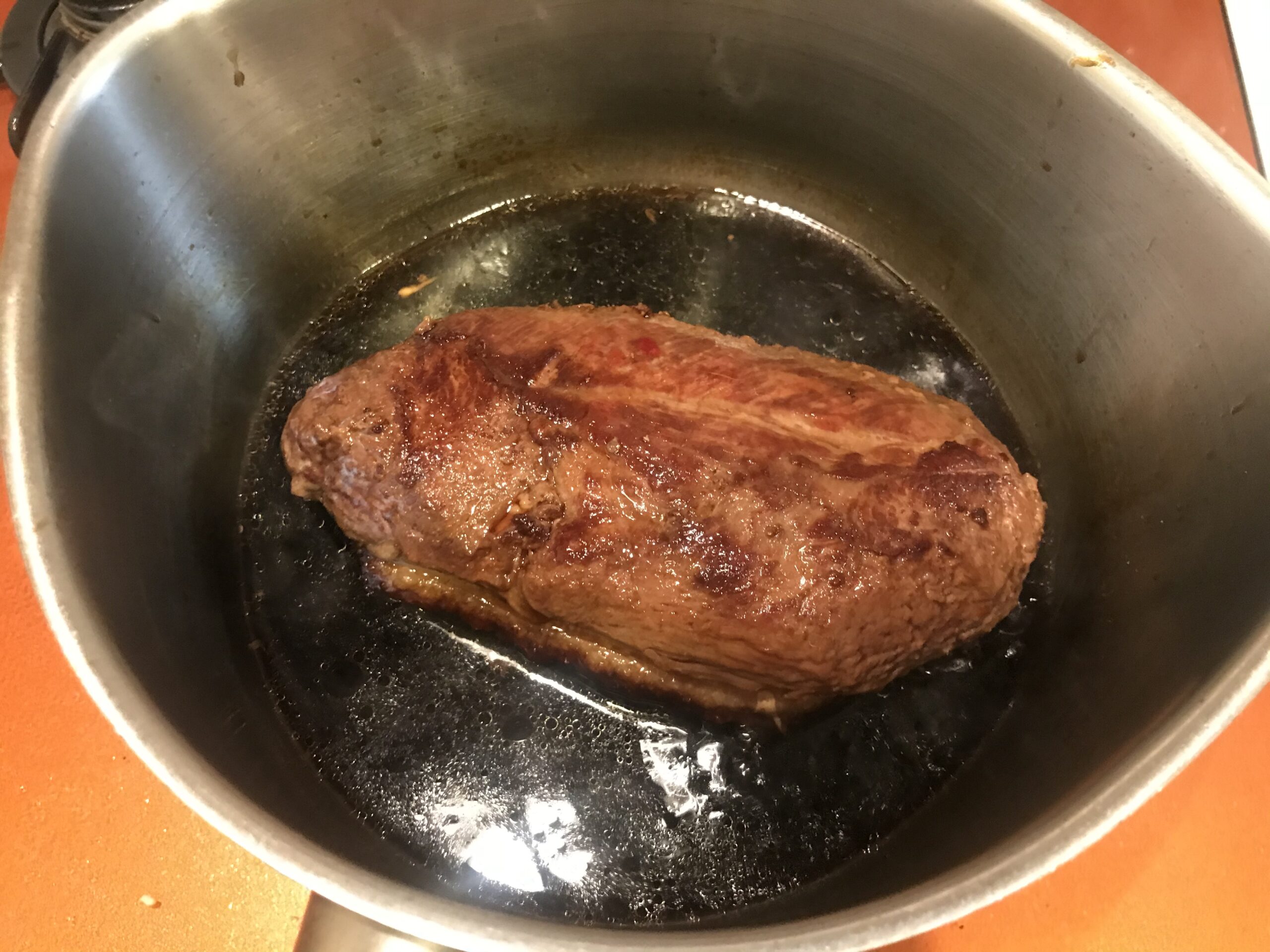 鴨肉の蒸し煮