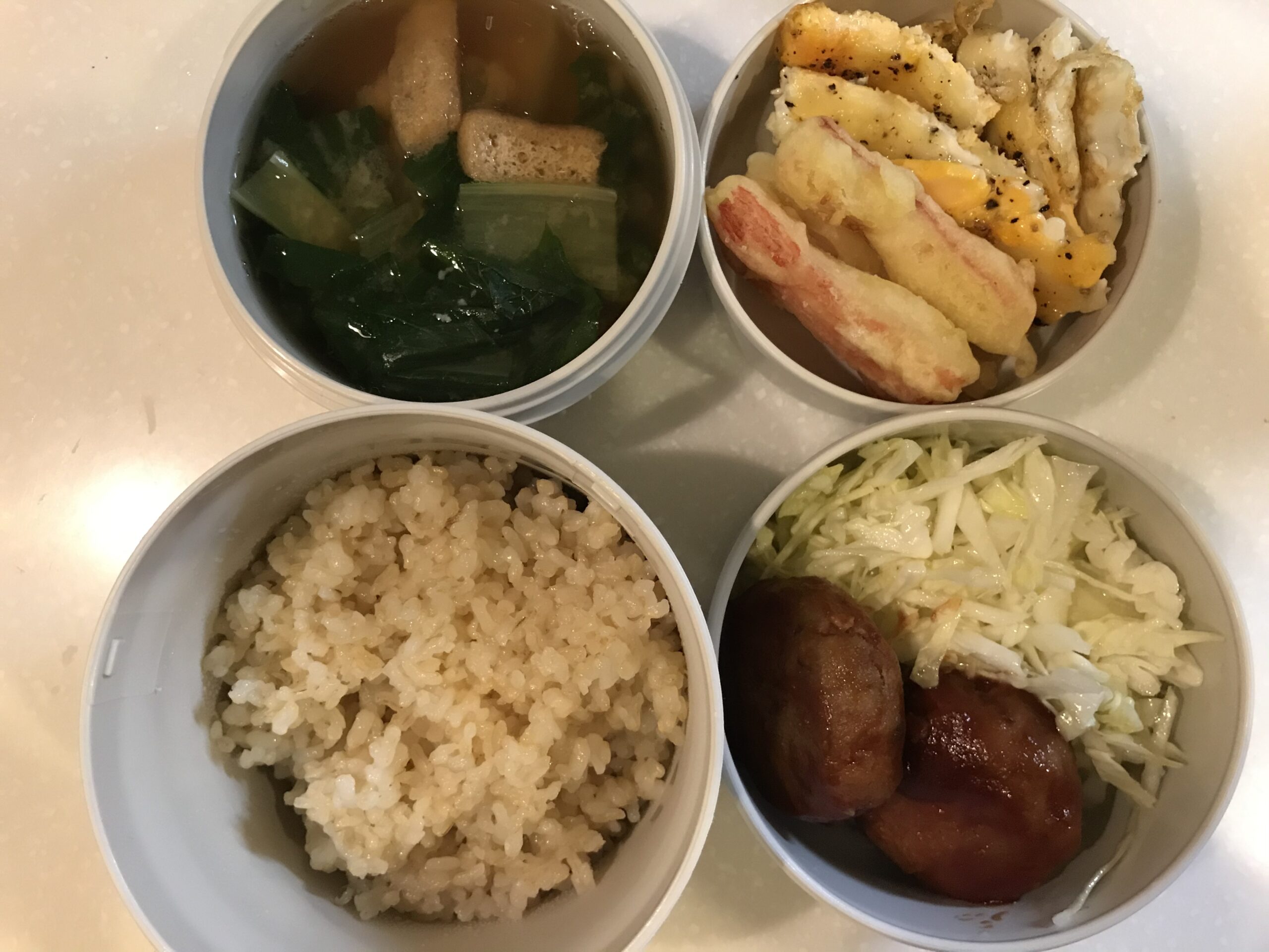 夫のお弁当