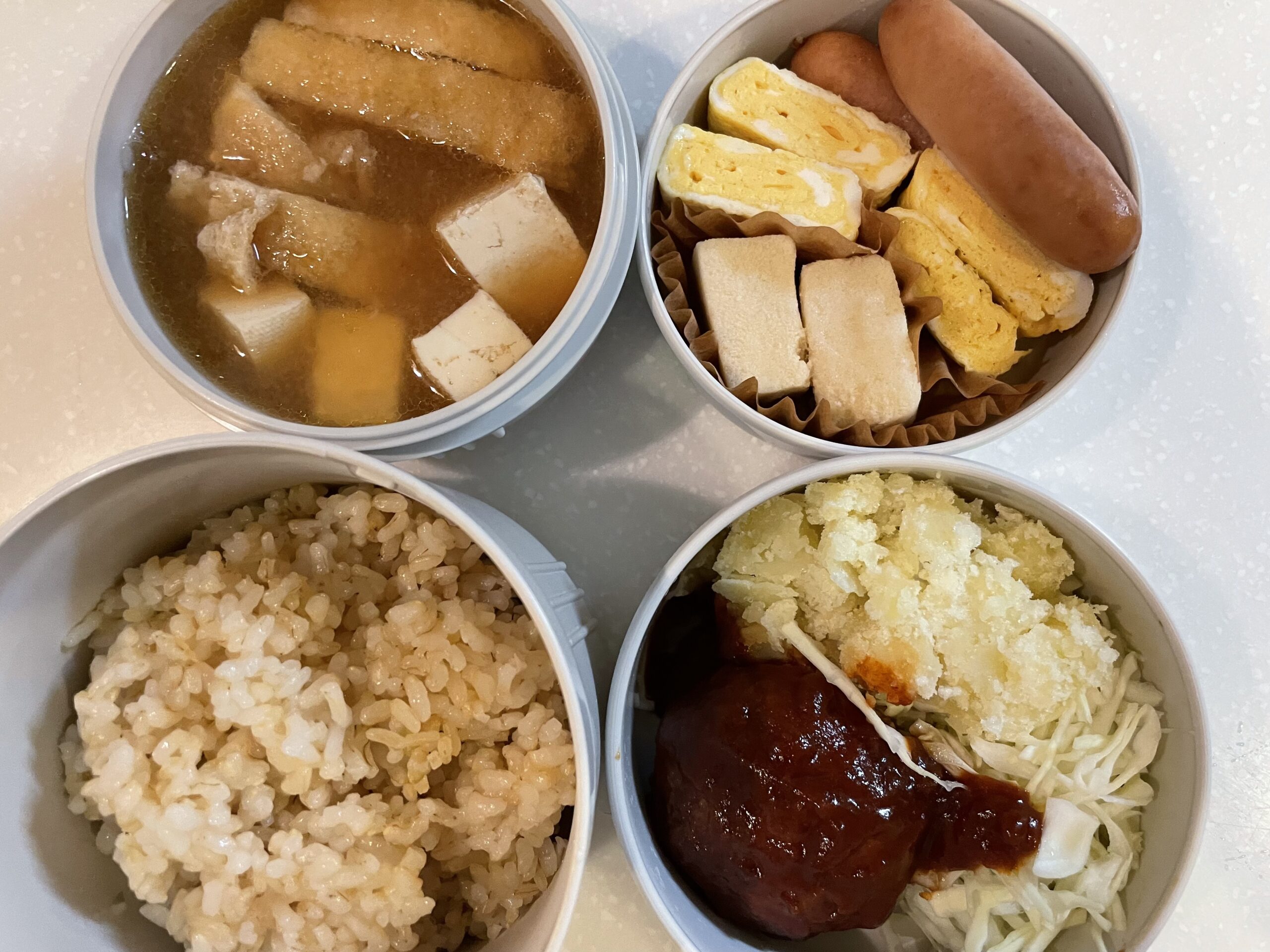 夫のお弁当