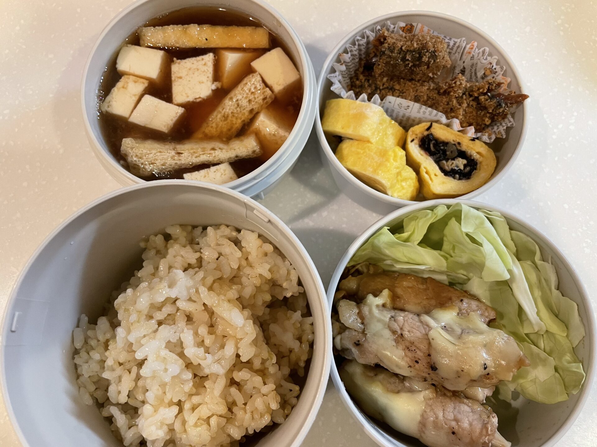 夫のお弁当