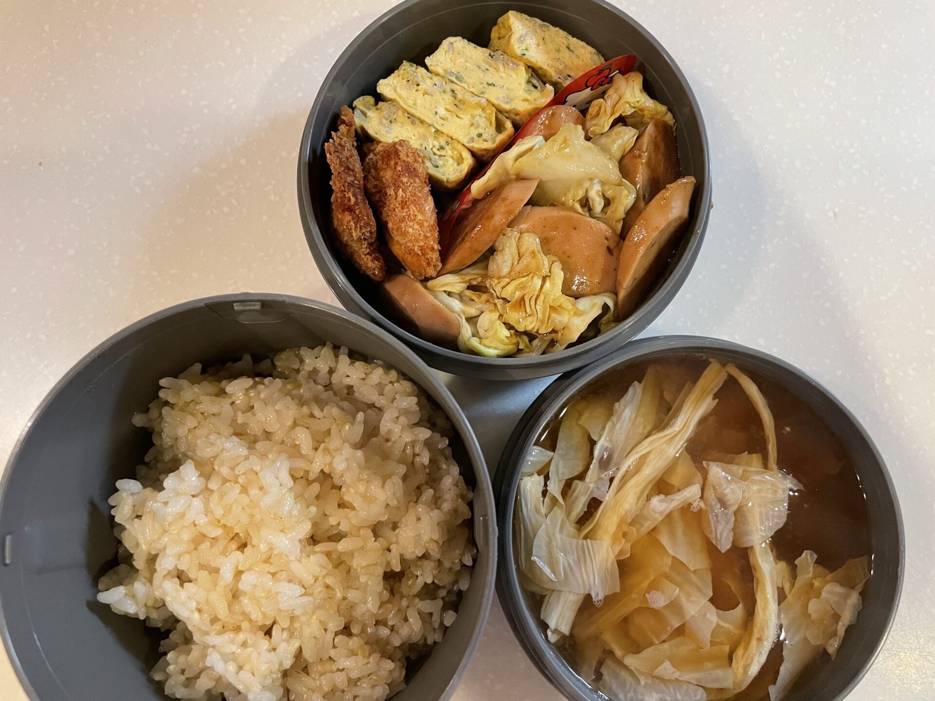 夫のお弁当